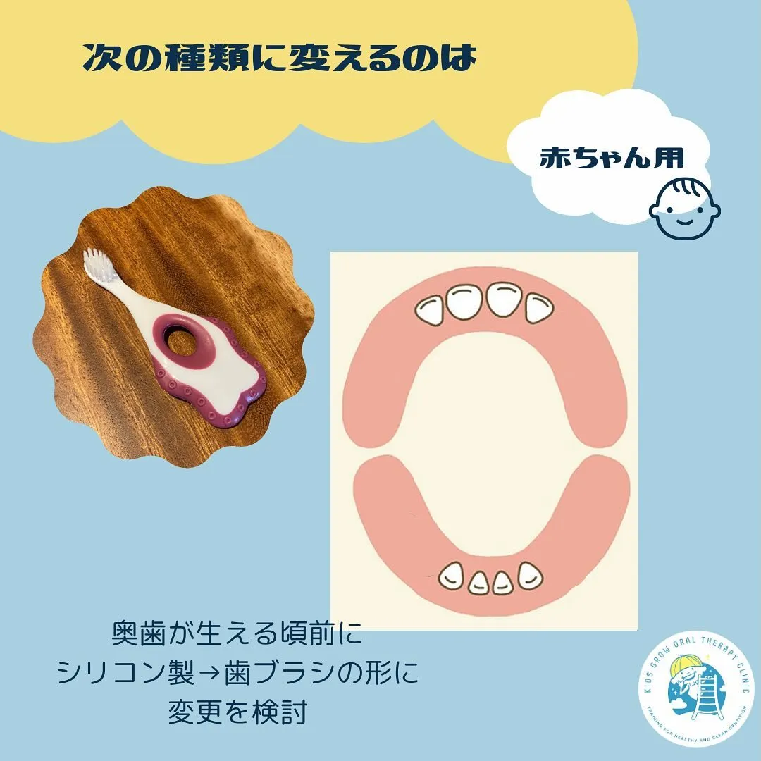 初めての歯ブラシからの移行